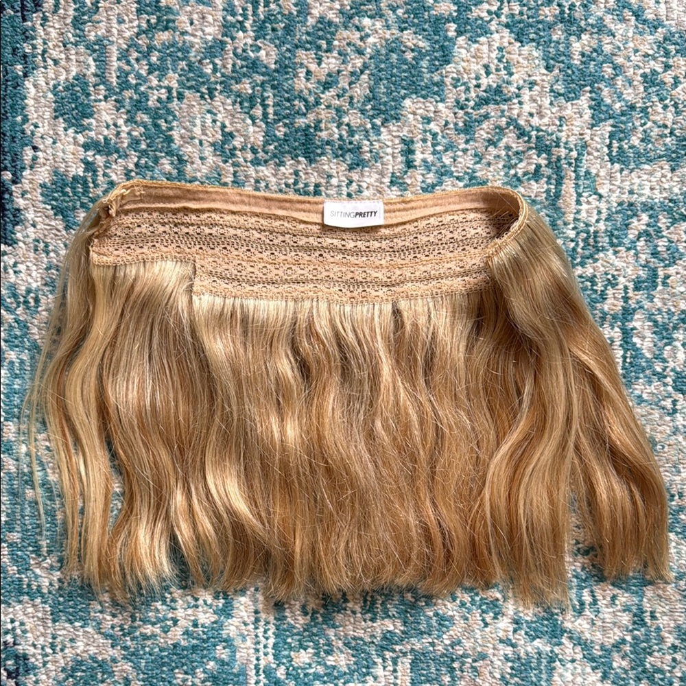 Sitting Pretty 9” Golden Blonde Hair Extension